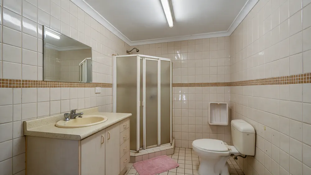 Bathroom before the renovation