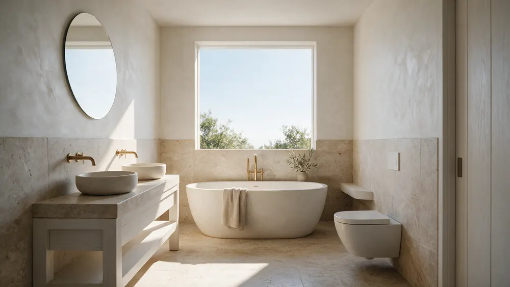 Main bathroom, finished
