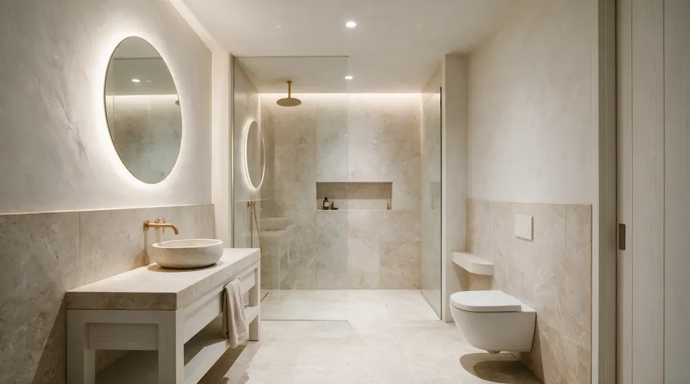 Second bathroom, finished